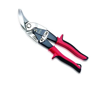 Ножницы по мет. изогнутые 240мм левые TOPTUL