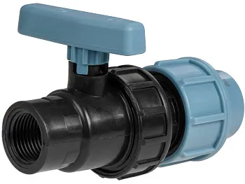 Кран шар. 20 х 1/2" вн. (для ПЭ труб), AV Engineering