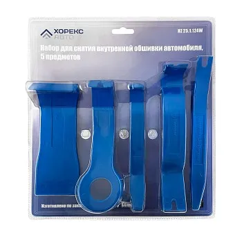 Набор для снятия внутренней обшивки автомобиля 5 предметов Хорекс Авто HZ 25.1.124W