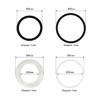 Ремонтный комплект цилиндра обратного действия 10 т Хорекс Авто HZ 02.2.012J
