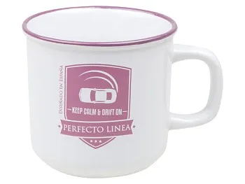 Кружка керамическая, 450 мл, серия Дрифт, белая, PERFECTO LINEA