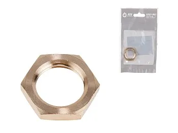 Контргайка 1/2" вн., AV Engineering (инд. упак.)