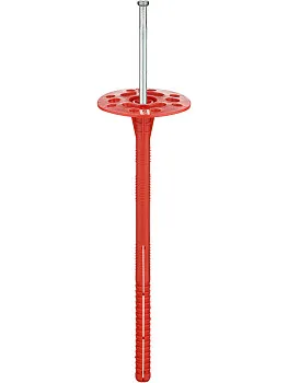 Дюбель для теплоизоляции 10х200 мм с металлич. гвоздем (30 шт в дой-паке) STARFIX