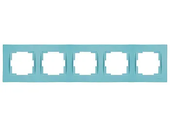 Рамка 5-ая горизонтальная синяя, RITA, MUTLUSAN