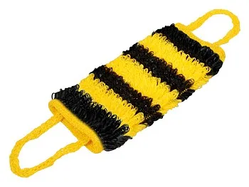 Мочалка из полипропилена "Шмель" 40х15 см, "Банные штучки"