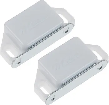 Защелка магнитная 55мм белая (2 шт в пакете) STARFIX