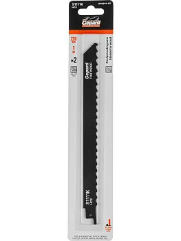 Пилка сабельная по дереву S1111K (2 шт.) GEPARD