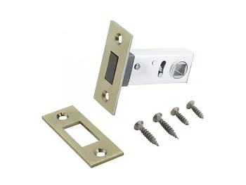 Защелка врезная межк. L50-8M AB ст.бронза магн. АЛЛЮР