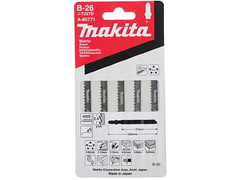 Пилка лобз. по дереву с гвоздями B-26 (5 шт.) MAKITA