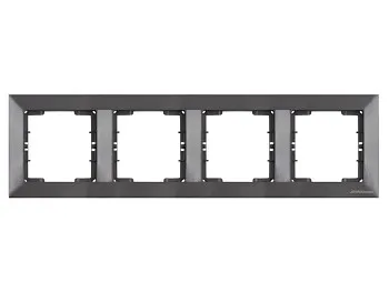 Рамка 4-ая горизонтальная дымчатая, DARIA, MUTLUSAN