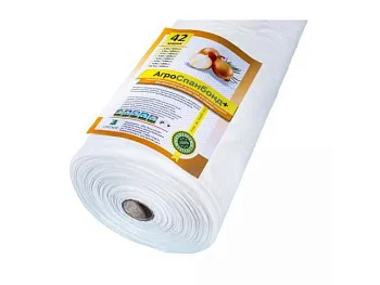 Спанбонд №42 белый рулон 3.2 м, 1 м. пог. (200 м. пог. рулон)