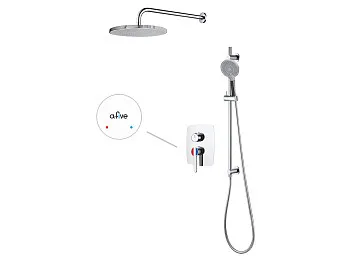 Душевая система (Lt) D35, серия Lotus хром, a-five