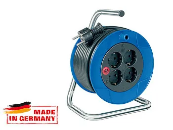 Удлинитель на катушке 15м (4 роз., 3.5кВт, с/з) Brennenstuhl Garant