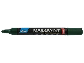 Маркер промышл. перманентный на основе жидк. краски MARKAL MARKPAINT ЗЕЛЕНЫЙ