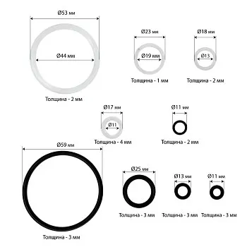 Ремонтный комплект насоса гидравлического пресса Хорекс Авто HZ 01.1.022-1