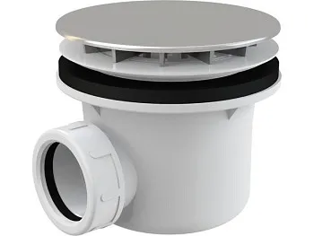 Сифон для душевого поддона, хромированный  Alcaplast