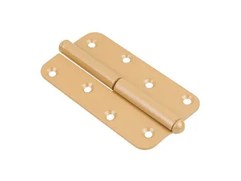 Петля 130 мм правая, зол.металлик STARFIX