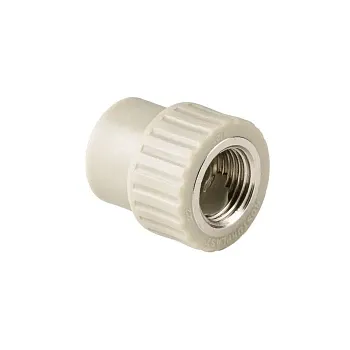 Муфта ПП комб. вн. 20х1/2", сер. РТП