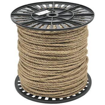 Веревка джутовая 6 мм 200 м STARFIX