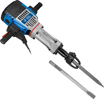 Отбойный молоток BULL SH 3001 в кор. 2000 Вт, 75 Дж, HEX 28.6 мм, 1050 уд/мин, 5 м кабель