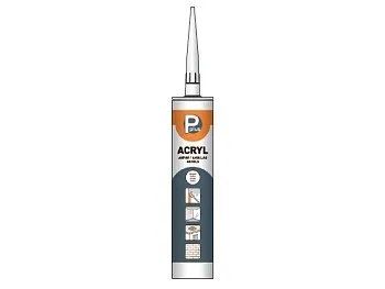 Герметик акриловый P PLUS Acryl (бел.) 280мл