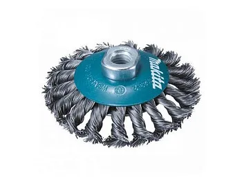 Щетка д/шлиф.маш. конусная 100 мм MAKITA