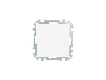 Выключатель 1 клав. (cкрытый, 10А) белый, Стиль, Bylectrica