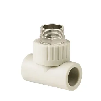 Тройник ПП комб. нар. 40х1 1/4", сер. РТП