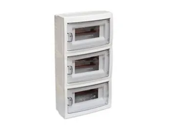 Бокс пласт. 36 модулей наружный с крышкой IP 40, BYLECTRICA