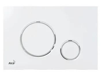 Кнопка для инсталляции (белая), Alcaplast