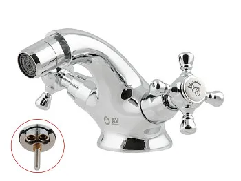 Смеситель для биде (Lt) вентильный, серия QNM AV Engineering