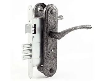 Замок врезной Зенит ЗВ9-4.2 (серебро)