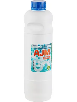 Средство для чистки стоков и канализационных труб 1 л AJM