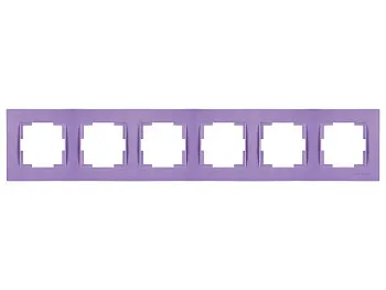 Рамка 6-ая горизонтальная пурпурная, RITA, MUTLUSAN