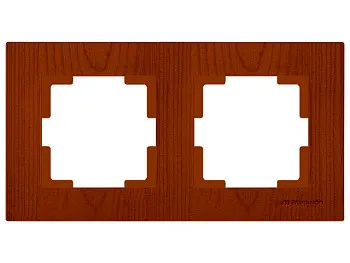 Рамка 2-ая горизонтальная вишня, RITA, MUTLUSAN