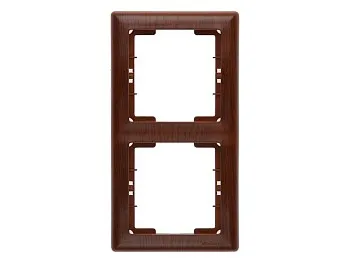 Рамка 2-ая вертикальная орех, DARIA, MUTLUSAN