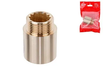 Удлинитель 1" вн.-нар. х 30 мм, AV Engineering (инд. упак.)
