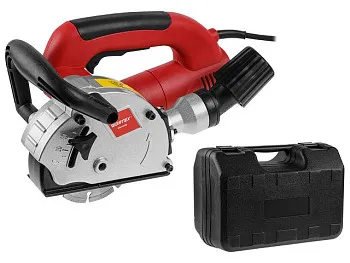 Бороздодел WORTEX WM 1230 в кор. 1320 Вт, 125 мм, глубина до 30 мм, конст. эл., плав. пуск.