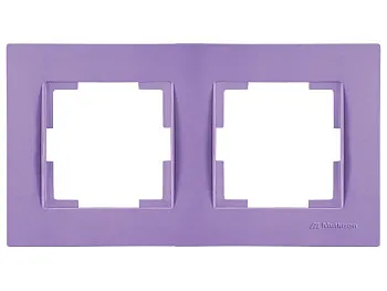 Рамка 2-ая горизонтальная пурпурная, RITA, MUTLUSAN