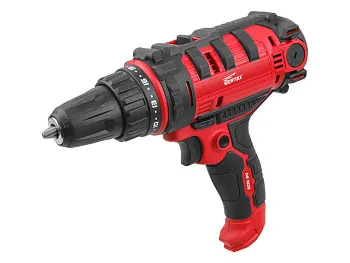 Дрель-шуруповерт WORTEX DR 1025 в кор. 300 Вт, 40 Нм, 2 скор., быстрозажимной патрон: 10 мм