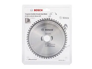 Диск пильный 190х30 мм 54 зуб. универсальный ECO ALUMINIUM BOSCH