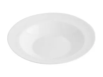 Тарелка глубокая стеклокерамическая, 203 мм, круглая, серия Ivory (Айвори), DIVA LA OPALA
