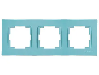 Рамка 3-ая горизонтальная синяя, RITA, MUTLUSAN