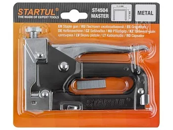 Пистолет скобозабивной мет. 4-14мм STARTUL MASTER (ST4504)
