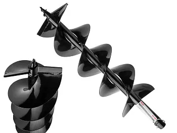 Бур почвенный ф200х800x20мм ECO ED-202