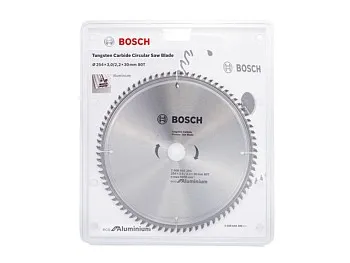 Диск пильный 254х30 мм 80 зуб. универсальный ECO ALUMINIUM BOSCH
