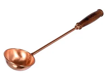 Ковш из меди, 45 см, "Банные штучки"