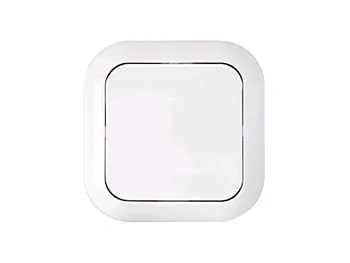 Выключатель 1 клав. (cкрытый, 6А) белый, Гармония, BYLECTRICA