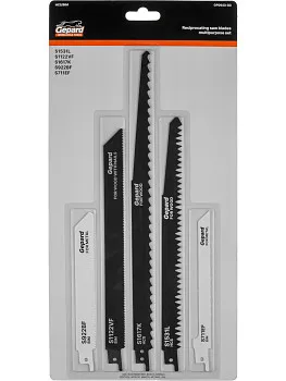 Набор пилок сабельных универсальный 5шт. GEPARD (GP0643-03)