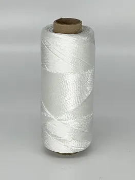 Нить полиамидная крученая 0,4 мм белая 500 м STARFIX